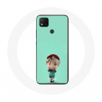 Coque pour Xiaomi Redmi 9C BTS TinyTAN Animation Jimin