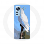 Coque pour Xiaomi Mi 12 / 12X Cacato&egrave;s Perroquets blanc Oiseaux