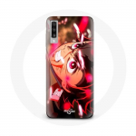 Coque pour Samsung Galaxy A70 Tanjiro Demon Slayer Kimetsu no Yaiba en col&egrave;re