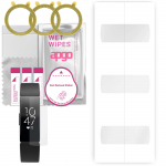 3x apgo Hydrogel Screen Protector for Fitbit Inspire, Hydrogel Film, with positioning layer easy installation