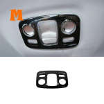 2017 18 19 20 For Peugeot 3008 GT 5008 Car Armrest Glass lift Window Switch button Cover Trim Stainless Styling Accessories Rear Reading Light black