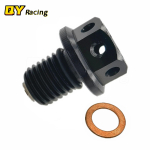 M12xP1.5 &Otilde;li &auml;ravoolukorgi poldikruvi Honda CRF XR Z 50 CR 80 125 250 480 500 125R 250R XR 100 250 350 500 650L 74-2013 jaoks M12x1.5 punane