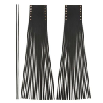 Motorcycle Hand Grips Cover Leather Tassel Fringe Handlebar Covers 22mm 25mm for Indian Chief Classic Chopper Bobber universal must