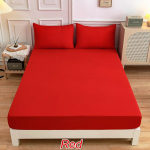 Uus saabumine 15 v&auml;rvi elastne voodilina 12 tolli s&uuml;gavate taskutega harjatud mikrokiust madratsikatte komplekt Twin Full Queen King suurus 180*200+30cm