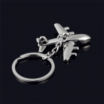 Classic 3D Simulation Model airplane plane Keychain Key Chain Ring Keyring h&otilde;be