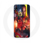 Coque Samsung Galaxy A10 Lewis Hamilton Scuderia Ferrari F1 officiel