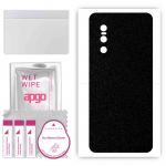apgo Protective Skin Sticker for the back compatible with vivo X27, Wrap Film, Foil, Vinyl - Pattern Matte Black