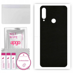 apgo Protective Skin Sticker for the back compatible with Meizu M10, Wrap Film, Foil, Vinyl - Pattern Matrix