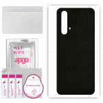 apgo Protective Skin Sticker for the back compatible with Realme X3 SuperZoom, Wrap Film, Foil, Vinyl - Pattern Matrix