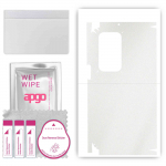 apgo Protective Skin Sticker for the back+sides compatible with Oppo Find N 5G, Full Wrap Film, Foil, Vinyl - Pattern Matte Transparent