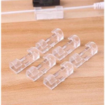 20 tk/kott Juhtmekerija Kodukontori organiseerija Traadi kinnitusklamber Hoiuhoidik Klambrid Lauakomplekt Tarvikud valge