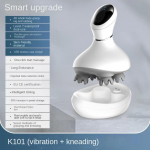 Nutikas elektriline peamassaažiseade Veekindel Muscle Relax Vereringe Peanaha massaaž M&auml;rg- ja kuivkasutus Kaasaskantavat peamassaaži saab kasutada kehale/lemmikloomale English instruction