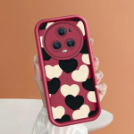 Pehme silikoonist ruudukujuline redelprintimise mustriga telefoni korpus, t&auml;iskaanega kaamera p&otilde;rutuskindel kummist &uuml;mbris Huawei Honori jaoks Honor 20 valge