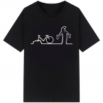 R&otilde;&otilde;msad mood T-s&auml;rgid La Linea The Line Osvaldo Cavandoli TV Mehed Naiste Stiil T&auml;navar&otilde;ivad T-s&auml;rgid &Uuml;markaelusega vabaaja topid Camisetas XL