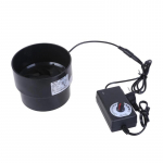 4-tolline toru ventilaator lae akna v&auml;ljalaskeventilaatori ventilaator AC100-220V 12V &otilde;hut&otilde;mme vannitoa-WC k&ouml;&ouml;gi jaoks