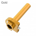 22 mm 7/8-tolline suure j&otilde;udlusega reguleeritav alumiiniumist CNC gaasihoova k&auml;epideme kiirendi must