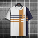 Spliced ​​Meeste T-s&auml;rk Retro l&uuml;hikeste varrukatega T-s&auml;rgid 2024 Uued meeste riided Ruudulise mustriga T-s&auml;rgid Suurem&otilde;&otilde;dulised Euroopa topsid S