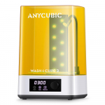 Anycubic Wash & Cure 3.0 Vaigupesuri ja kuivatusseade 2-&uuml;hes masin koos painduva UV-valgustiga UK Plug kollane