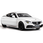 1/32 &Uuml;hildub Mercedes C63 AMG mudelautoga, survesulamist tagasit&otilde;mmatav m&auml;nguauto heli- ja valgusm&auml;nguasjaga t&uuml;drukutele ja poistele, laste m&auml;nguasjad 1/32-Size:15*6*5cm punane
