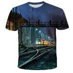Treeni T-s&auml;rk Outdoor 3D Print T-s&auml;rk Meeste Mood T-s&auml;rgid Unisex T-s&auml;rk Meeste R&otilde;ivad Kutse T-s&auml;rgid Topid M