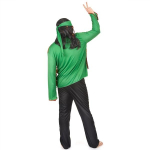 Costume de hippie pour homme d&eacute;guisement baba cool Taille unique