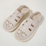 Kingad Naiste Suvised platvormsandaalid Naiste Luksussandaalid Disainerid Kingad Ehtsast nahast hingavast lamedad vabaaja naiste sandaalid 41