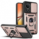Kaamera kaitse&uuml;mbris OPPO Reno 10 Pro Reno 8T 8 Pro Plus 7 Pro 7Z 6 6Z 5 Reno 4 Lite Find X5 Lite X3 Armour Hybrid Ring Cover jaoks For Find X3 Lite kuld