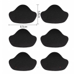 6 tk isekleepuvat remondipaika kingadele, kannak&otilde;&otilde;ne kulumisaugu kulumise spordijalatsite paigaldus tagapadi kulumisvastane paiks pestav valge