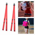 2 Pieces Poms Holder Strap,Cheer Backpack Easy to Use Sports Meeting Cheer Bow Dance must