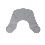 Juuksel&otilde;ikuse kaelarihm Pehme silikoonist veekindel juuksev&auml;rvimine v&auml;rvimine kaelar&auml;ti m&auml;his juuksurisalongi jaoks Purple