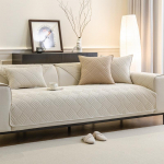 Plush diivanipadi igaks aastaajaks, riidest nahk, libisemiskindel padjakate, paksendatud talvediivani kate, seljatoe kate 70*70cm