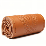 Nahast auto roolikate Four Seasons universaalne libisemisvastane rooliratta kate pruun