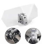 Mootorratta esiklaasi pikendusega reguleeritav klamber k&otilde;rgendatud esiklaasi deflektori pikendusspoileril puhas