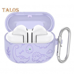 Silikoonist k&otilde;rvaklappide kaitsekate L&ouml;&ouml;gikindel, &otilde;mblusteta sobiv Lihtsa paigaldusega kaitsekate SamsungGalaxy Buds 3/3pro jaoks helelilla v&auml;rv