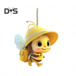 Bee dekoratiivne ripats akr&uuml;&uuml;list rippuv ornament jumalik v&auml;limus erksav&auml;rviline kerge j&otilde;ulupuu ripatsi v&otilde;lu 2