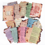 30 tk Vintage ajakirjandus Scrapbooking materjal Paber Esteetiline dekoratiivne k&auml;sit&ouml;&ouml;paber Antiikne retro stiil p&auml;eviku ajakirjanduseks C