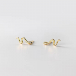 Snake Stud K&otilde;rvar&otilde;ngad Naiste Ni&scaron;i Disain K&otilde;rvar&otilde;ngad K&uuml;lma Tuule Metallist Madu K&otilde;rvar&otilde;ngad