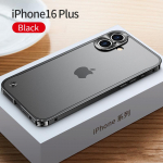 Metallraamiga telefoni&uuml;mbris iPhone 11 12 13 14 15 16 Pro Max Alumiiniumisulamist T&auml;ielik objektiivi kaitsekate iPhone 13 mini jaoks. Metallist tagakorpus iPhone 16 Plus