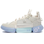 Li Ning Wu Dao 2 Ace Cotton Candy &Uuml;heosaline Kootud L&ouml;&ouml;gisummutav Kulumiskindel Libisemiskindel Keskmise s&auml;&auml;rega Korvpallijalatsid Meeste toss P&auml;rlvalge ABCS011-1 40⅓ white