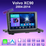 2 DIN Android Carplay autoraadio Volvo XC90 2004-2014 jaoks Multimeediam&auml;ngija Peaseade Stereo GPS Navigatsioon BT WIFI 2+32GB 2+32GB