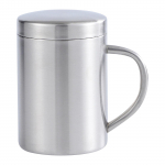 Roostevabast terasest veetass, majapidamiskruus, kahekihiline laste suutops, kaanega piimatass, kohvitass One Size