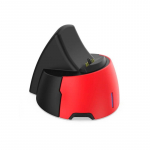 PS5 laadimisjaama kontroller PS5 jaoks Edge laadija PS5 kontrolleri jaoks LED indikaatoriga kiirlaadimisaluse laadimine PS5 jaoks koos kaabliga 10.3*9.3*7.7cm punane