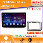 Skoda Fabia 2 2007-2014 autoraadio jaoks Android Multimeedia Videopleier GPS Navigatsioon Carplay Puuteekraan Auto Video Stereo Wifi 4 core 1GB+32GB carplay