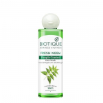 Biotique V&auml;rske Neem Murdumiskontrolliga N&auml;opesuvahend| Ayurveda | 100% Taimsed ekstraktid| Sobib k&otilde;ikidele nahat&uuml;&uuml;pidele | 200 ml