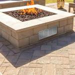 Stainless Steel Venting Panel, Ventilation Cover, Easy to Assemble BBQ Grill Vent for Outdoor