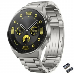 Klassikaline titaanist rihm Huawei Watch 4 Pro jaoks, luksuslik k&auml;ev&otilde;ru Huawei GT4 46mm Ultimate jaoks, 22mm Samsung Watch 45mm Gear S3 jaoks 22mm Universal