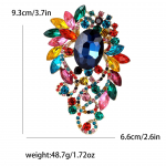 Aafrika moesulamist t&auml;isteemant, suur klaasist pross Kvaliteetne mitmek&uuml;lgne naiste r&otilde;ivad, korsaažist ehisn&otilde;el