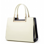 Lakk-nahast l&auml;ikiv k&auml;ekott Uus naiste PU-tekstuuriga mitmekihiline vahesein Crossbody kott Luksuslik elegantne naiste &otilde;lakott