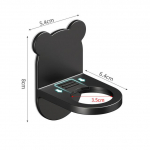 Universaalne du&scaron;igeeli pudeliriiuli reguleeritav &scaron;ampoonipudelihoidja k&auml;siseebi dosaator konksuga seinale kinnitatav tasuta mulgustamine 1 PC hall v&auml;rv