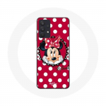 Coque Maniacase pour Samsung Galaxy A32 4G Minnie Mouse Dessin anim&eacute; Rouge